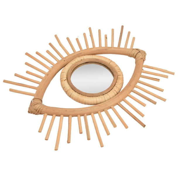 Espejo De Vidrio, Fácil Decoración De Arte De Instalación De La Pared Ancha De Pared Colgante De La Mano Para La Sala De Estar Para El Dormitorio Para El Baño