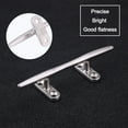 thumbnail image 3 of Polishing Hollow Base Cleat, 316 Stainless Steel Boat Cleat, Precise Outdoor For Boat, 3 of 8