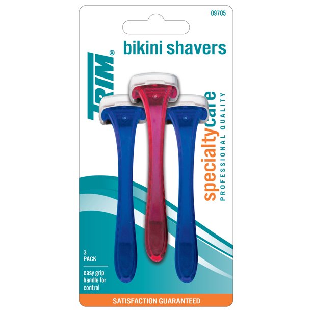 Trim Bikini Razors, 3 Ct