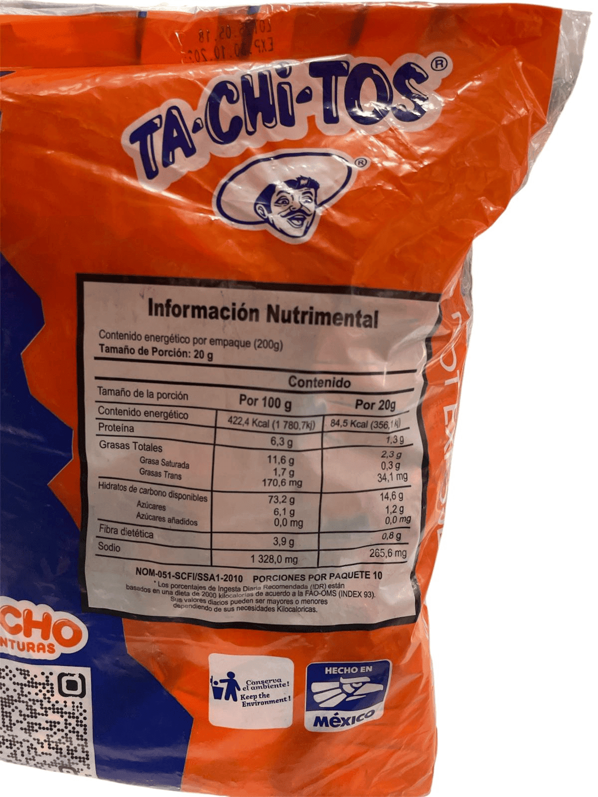 TA-CHI-TOS - Puffed Corn Cheese Flavor