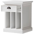 thumbnail image 3 of Beaumont Lane 1 Drawer Nightstand in Pure White (Assembled), 3 of 8