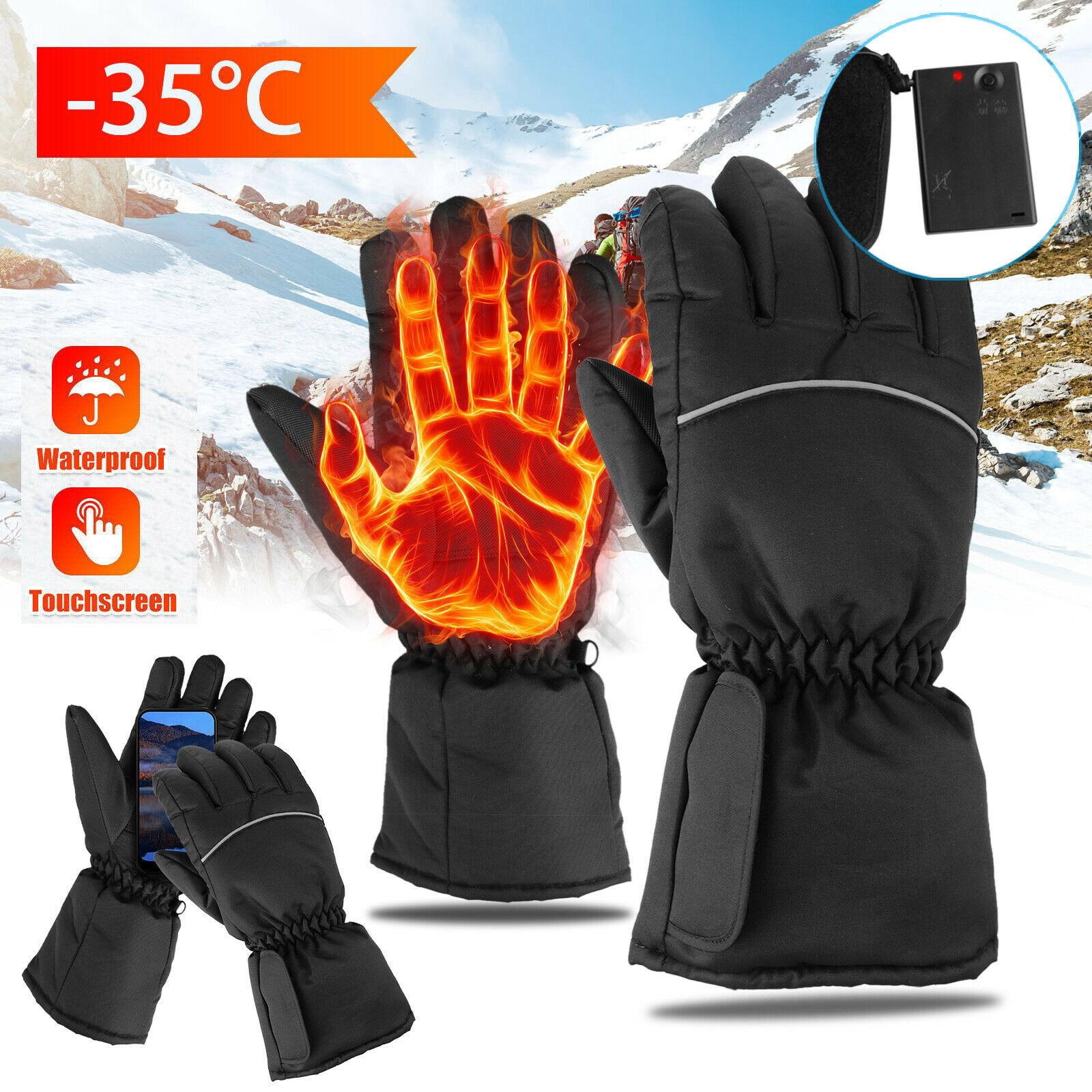 Guantes Eléctricos Con Calefacción WOOMER - Recargables, 3 Niveles De Temperatura, Para Deportes De Invierno