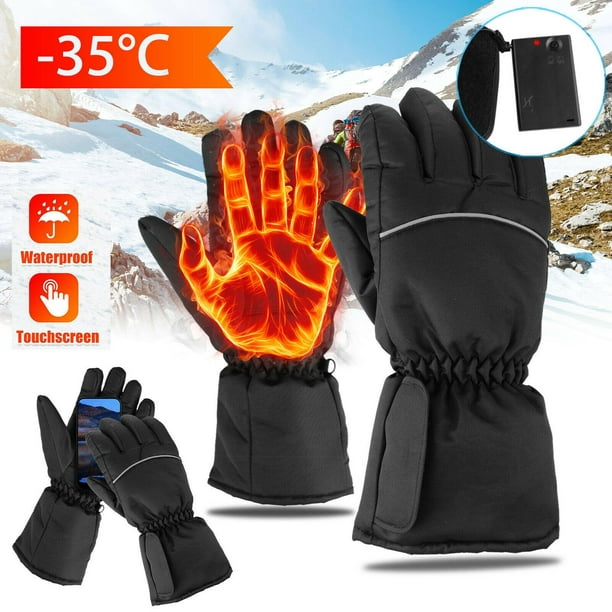 Heated Gloves,Water Winter Thermal Heating Gloves for Men/Women,Touchscreen  Gloves for Outdoor Sports Cycling Hiking