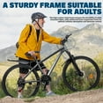26 Inch Mountain Bike, Men Women MTB with 21 Speeds,HighCarbon Steel