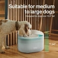 thumbnail image 5 of Petlibro Dog Water Fountain, 2.1Gal/8L Capsule Dog Fountain for Medium to Large Dogs, Anti-Splash Dog Water Bowl Dispenser, Super Quiet Pet Water Fountain, Great for Dogs Cats and Multi-Pet Home, 5 of 8