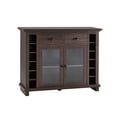 thumbnail image 6 of Gramercy Way Jill Zarin Mahogany Bar Cabinet Server Sideboard, 6 of 7