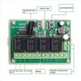 thumbnail image 3 of 5X DC12V 24V 4CH Interruptor de Control Remoto 433M Control de Recepción Módulo de Relé de Cuatro Vías, 3 of 5