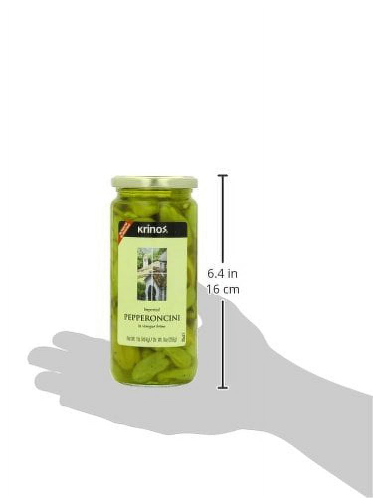 Krinos, Pepperoncini, 16 oz, (Pack of 6)
