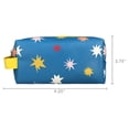 thumbnail image 5 of Pen + Gear Star Print Pencil Pouch, Blue, Educational Level: Perfect for Students of All Ages--Elementary, Middle School, High School, College, and Adult Professionals, 5 of 5