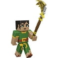 thumbnail image 3 of Minecraft DungeonsJade 3.25-In Collectible Battle Figure and Accessories, 3 of 7
