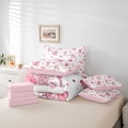 thumbnail image 6 of Feelyou Western Cowgirl Bedding Comforter Set 7pcs, Bow-tie Boot Stars King Bedding Sets, 6 of 8
