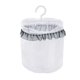 thumbnail image 1 of Bolsa multiusos para pinzas de ropa con percha, organizador transpirable, red de malla colgante, bolsa de red seca, baño, hotel, lavandería, cocina, d De encaje negro Sunnimix Bolsas de red de secado colgantes, 1 of 8