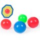 thumbnail image 3 of 3Pcs Stick Wall Balls Sticky Ceiling Ball Target Ball Juguete de descompresión antiestrés Eccomum Bola de destino, 3 of 7