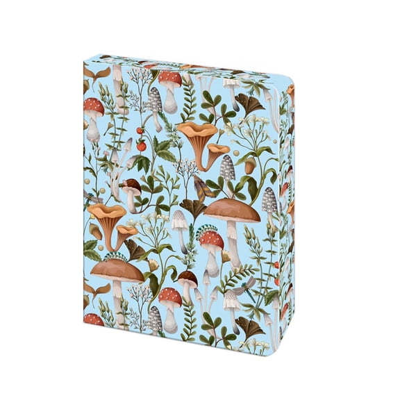 Bermondsey Soft-Touch Journals The Mushroom Journal: Blank Lined Notebook, (Paperback)
