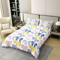 thumbnail image 2 of Erosebridal Colorful Bowknot 100% Cotton Comforter Cover Twin, Princess Bedding Twin Size, Cartoon Bow Decoration, 2pcs（No Comforter）, 2 of 6