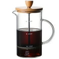 thumbnail image 4 of QUMONIN Coffee Maker Manual Press Glass Coffee Pot Reusable Coffee Practical Press Kettle, 4 of 8