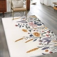 thumbnail image 2 of Area Rugs 2.7'x5', Spring Floral Carpet for Living Room Bedroom Dining Room, Farmhouse Flowers Elegant Pastoral Throw Kitchen Rugs Non Slip Washable Rectangle Indoor Outdoor Rugs, 2 of 8