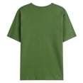 thumbnail image 4 of kpoplk Mens Graphic T-Shirts Short Sleeve Big and Tall Sport Tees Graphic Design Pattern Print Top(Army Green,XL), 4 of 5