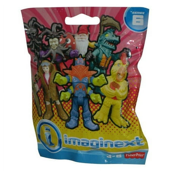 Fisher Price Imaginext Sealed Mystery Pack (Series 6) Collectible Figure - (1 Random Bag)
