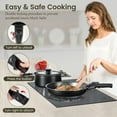 thumbnail image 3 of 24-Piece Nonstick Cookware Set with Removable Double-Lock Safety Handles, Stackable Space-Saving Design, PFOA & Cadmium Free, Kitchen Pots and Pans Set for All Cooking, 3 of 7