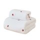 thumbnail image 1 of Toystoory Toalla de baño de algodón suave y agradable para la piel de 2 piezas para damas, ligera y cómoda Toallas y Paños conjunto blanco, 1 of 6