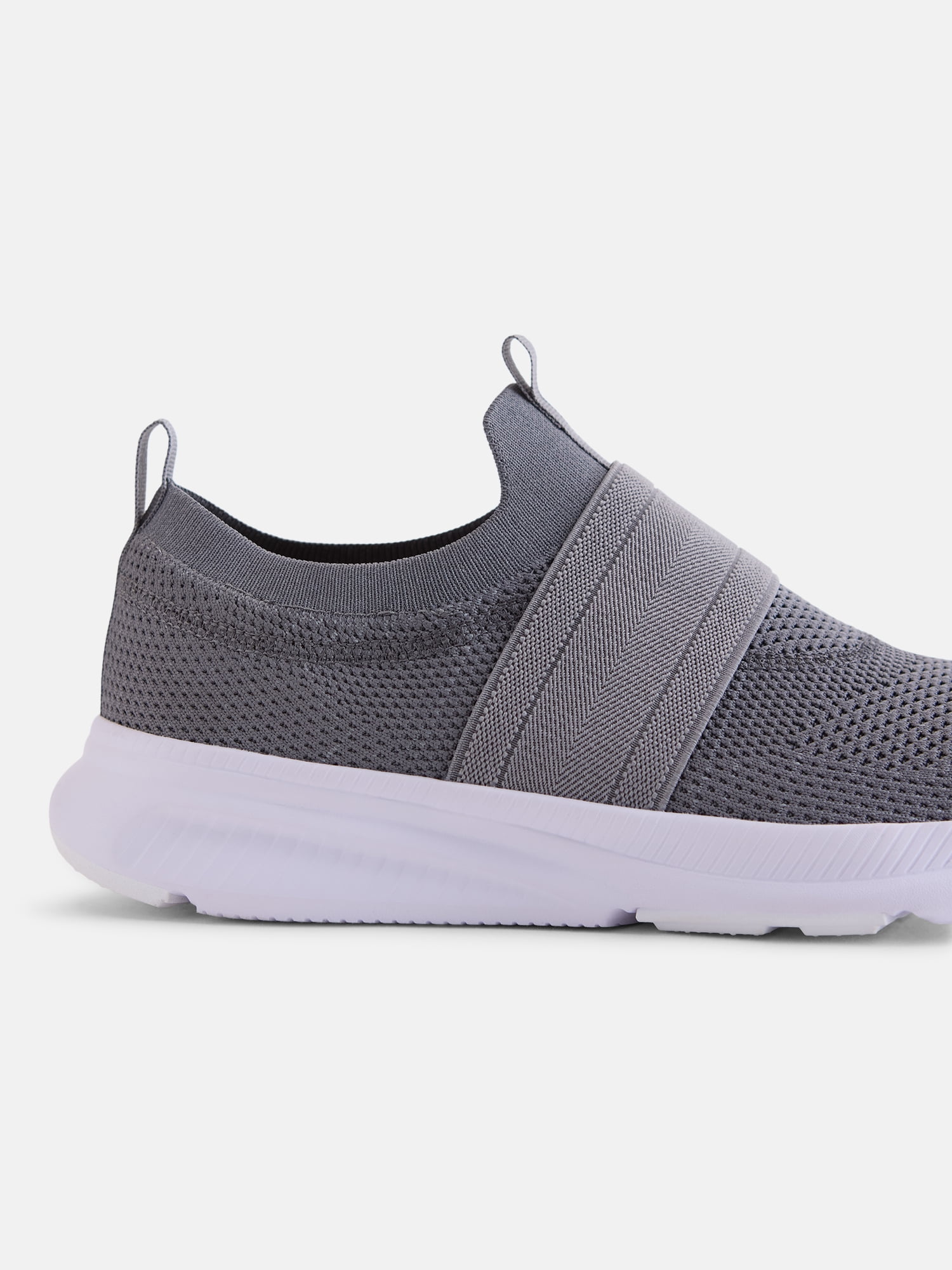 Athletic Works Men's Banded Jogger Slip-On Sneakers, Wide Width Available