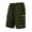 Olive Green, variant on Cargo Shorts for Men Elastic Waist Drawstring Breathable Loose Shorts with Pockets XS-3XL Olive Green
