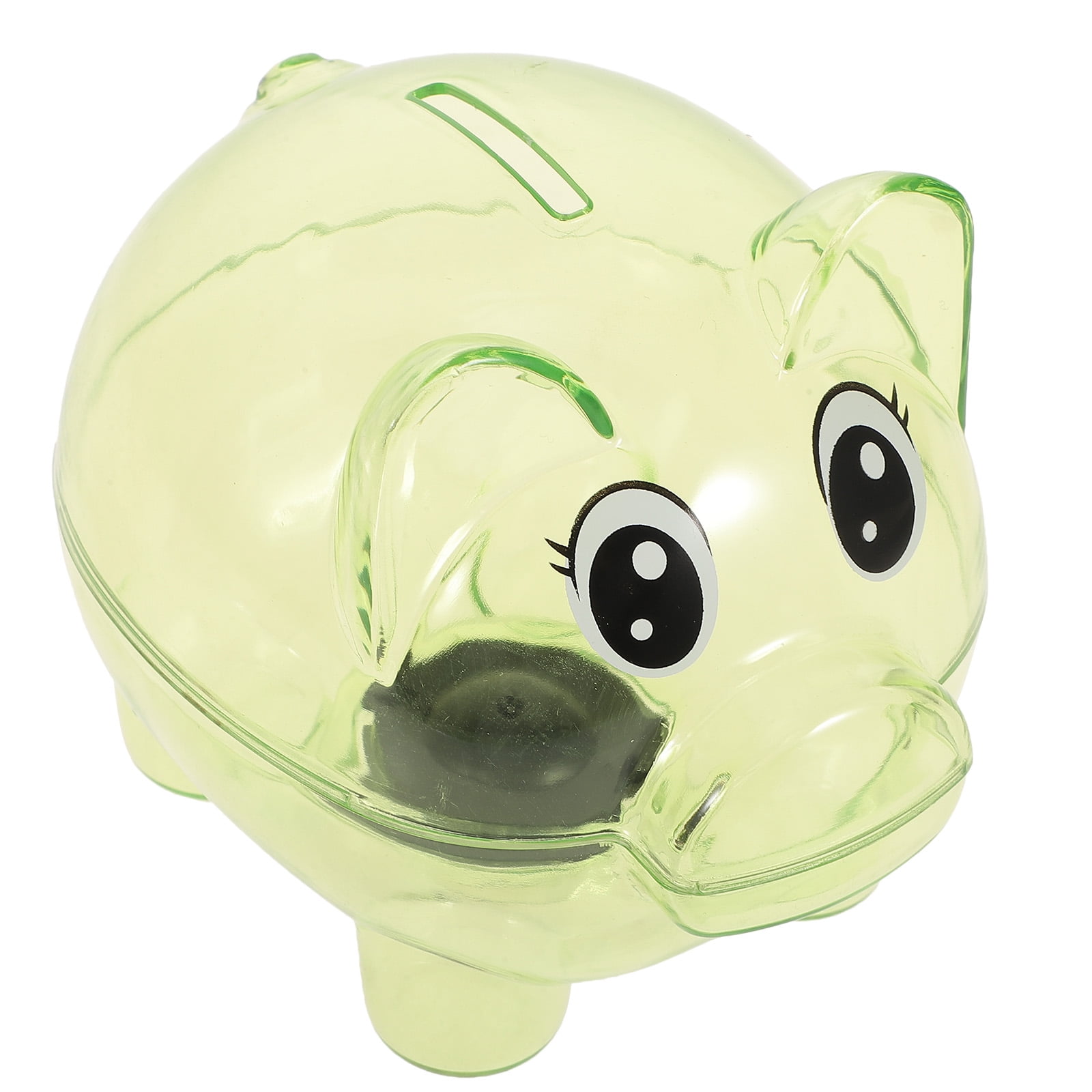 2pcs Children Money Bank Money Box Girl Pig Piggy Bank Clear Piggy Bank