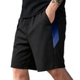 thumbnail image 3 of Thousandth Men's Athletic Shorts Quick Dry Running Pants Loose Fit Elastic Waist Breathable Shorts Drawstring Moisture Wicking Lightweight Workout Shorts, 3 of 8