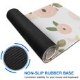 thumbnail image 6 of Light Pink with Round Flowers&nbsp;desk Mouse Padwaterproofno Slip&nbsp;for Office Home Work GamingmousematRubber Base Mousepad with Stitched Edges 31.5x11.8inches, 6 of 7