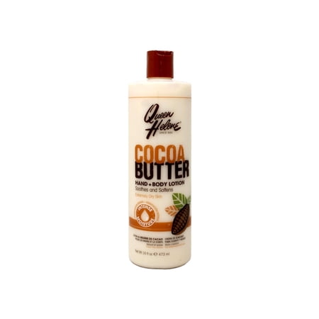 Queen Helene Cocoa Butter Hand & Body Lotion for Dry Skin 16 oz