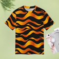 thumbnail image 4 of Animal Print Patterns T Shirts Basic T-Shirt Short Sleeve Ladies Tee Shirt Summer Graphic Clothing, 4 of 6