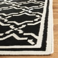 thumbnail image 4 of Safavieh Dhurries Myles Geometric Area Rug, Black/Ivory, 3' x 5', 4 of 11