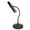 Black Rosy Light, variant on M Buder Gooseneck Gel Nail Lamp 9W UV LED Curing Light 360 Degree Rotatable Manicure Dryer For Home Salon 60S Timer 2500mAh Rechargeable Battery Portable Size 7.87 inches / 20 cm - White Violet