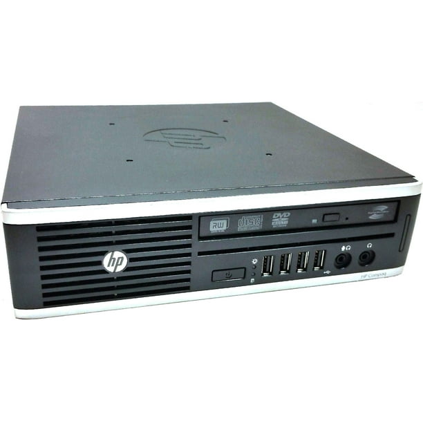 Hp 00 Elite Sn335uq Ultra Slim Desktop Pc Intel Core I3 2100 Refurbished Walmart Com Walmart Com