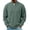 Mint Green, variant on Bosfbaoi Men's Quarter Zip Ribbed Sweatshirts Stand Collar Kangaroo Pocket Long Sleeve Casual Pullover Tops
