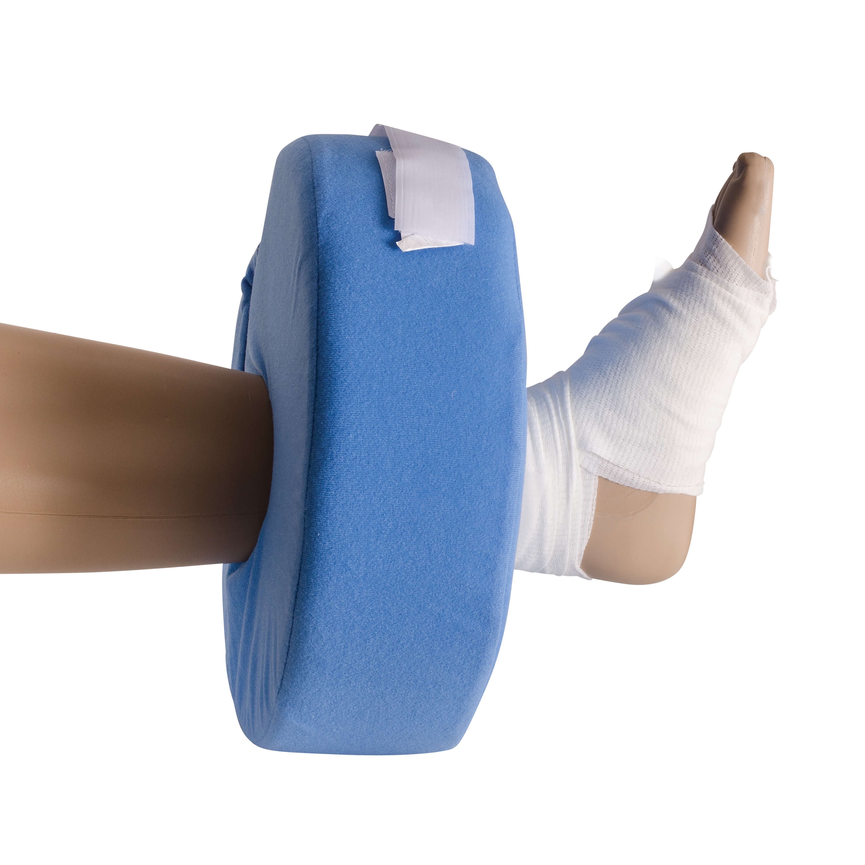 DMI Leg Elevation Pillow with Adjustable Hook and Loop for Circulation, Elevating Leg Raise