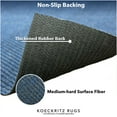 thumbnail image 5 of Koeckritz Rugs 6' x 6' Blue Heavy Duty Non-Slip Indoor/Outdoor Rug, All-Weather Doormat, 5 of 7