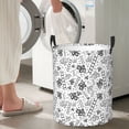 thumbnail image 4 of Goofa Hand Drawn Snake Printed Circular Hamper,Laundry Basket with Handles,Storage Baskets Foldable,Large Capacity Laundry Hamper-Medium, 4 of 8