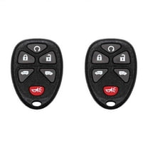 Car Key Fob Keyless Entry Remote for Chevrolet HHR 2006-2011 FCC KOBGT04A Part Number 15114376 Pack of 2