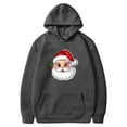 thumbnail image 5 of YOIAVAIOY Women Christmas hoodie Sweatshirt Funny Wine Glass Print Hoodies Drawstring Flap Pocket Pullover Sweatshirts Winter Casual Holiday Hoody Tops, 5 of 5