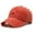 Orange, variant on ibiyuan Black Baseball Cap Hats for Men Fashionable Heart Embroidered Baseball Cap Pure Washed Adjustable Hat for Outdoor Casual Wear
