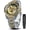 Gold Black, variant on Mens Luxury Engraving Wrist Watches Unique Tattoo Pattern Carved Stainless Steel Band Luminous Automatic Skeleton Watch