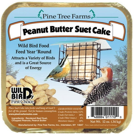 pine tree farms suet peanut butter cake bird food pine tree farms suet peanut butter cake bird food