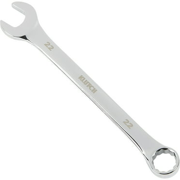 Klutch Combination Wrench, 22mm x 9.65in., Model# E-2004
