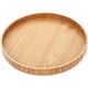 thumbnail image 1 of Bandeja redonda de madera para tocador, maquillaje, decoración de tartas, bandeja para servir, taza de agua, 1 of 6