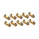 thumbnail image 3 of Kit de 10 tuercas para conectores de cables con tubo termorretráctil de conexión rápida de 6 AWG 60 a cuadrado, 3 of 9