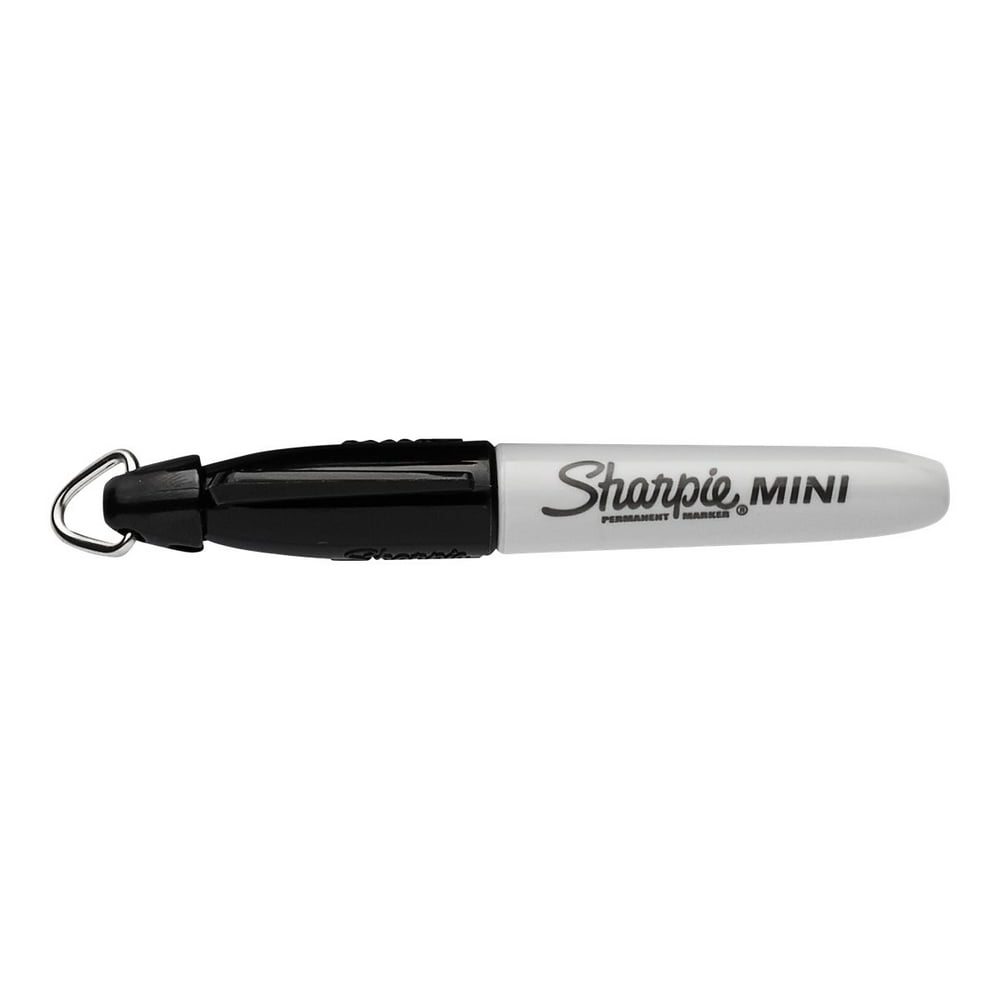 Sharpie Mini Permanent Marker, Fine Point, Black, 1 Count