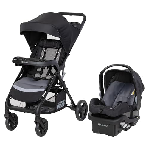 Sistema de viaje Baby Trend Passport Seasons con asiento infantil para automóvil EZ-Lift™, Journey Black