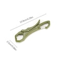 thumbnail image 4 of Alicates Pesca Portátil Pinchazos Colgando Hebilla 2pcs Accesorios Multifuncionales Ligeros, 4 of 9